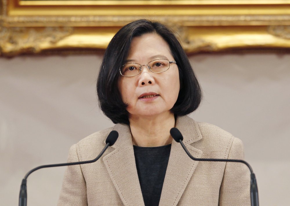 Taiwanese president praises pope’s stance on human rights