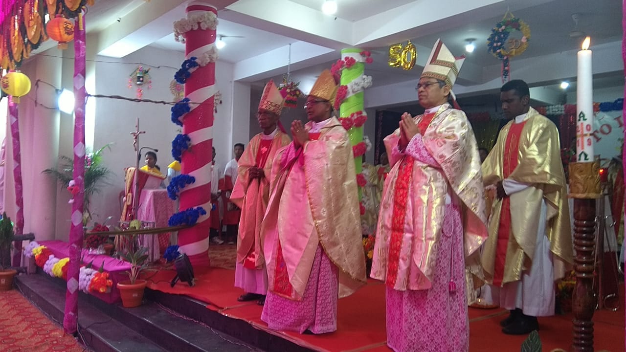 Cathedral in India marks its Golden Jubilee