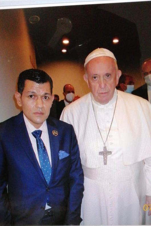 Meeting pope ‘best birthday gift ever’, says father of drowned refugee children