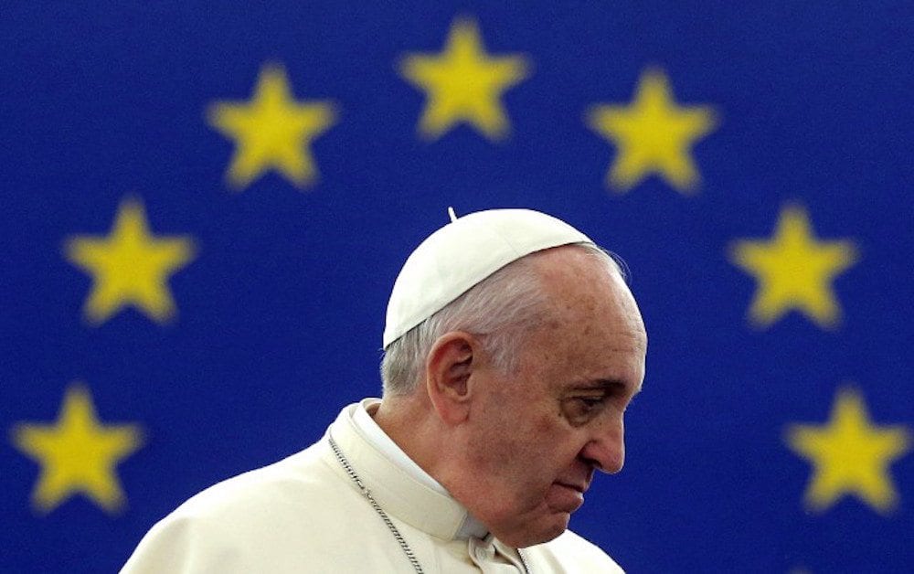 A pope who shuns awards set for a big one on Friday