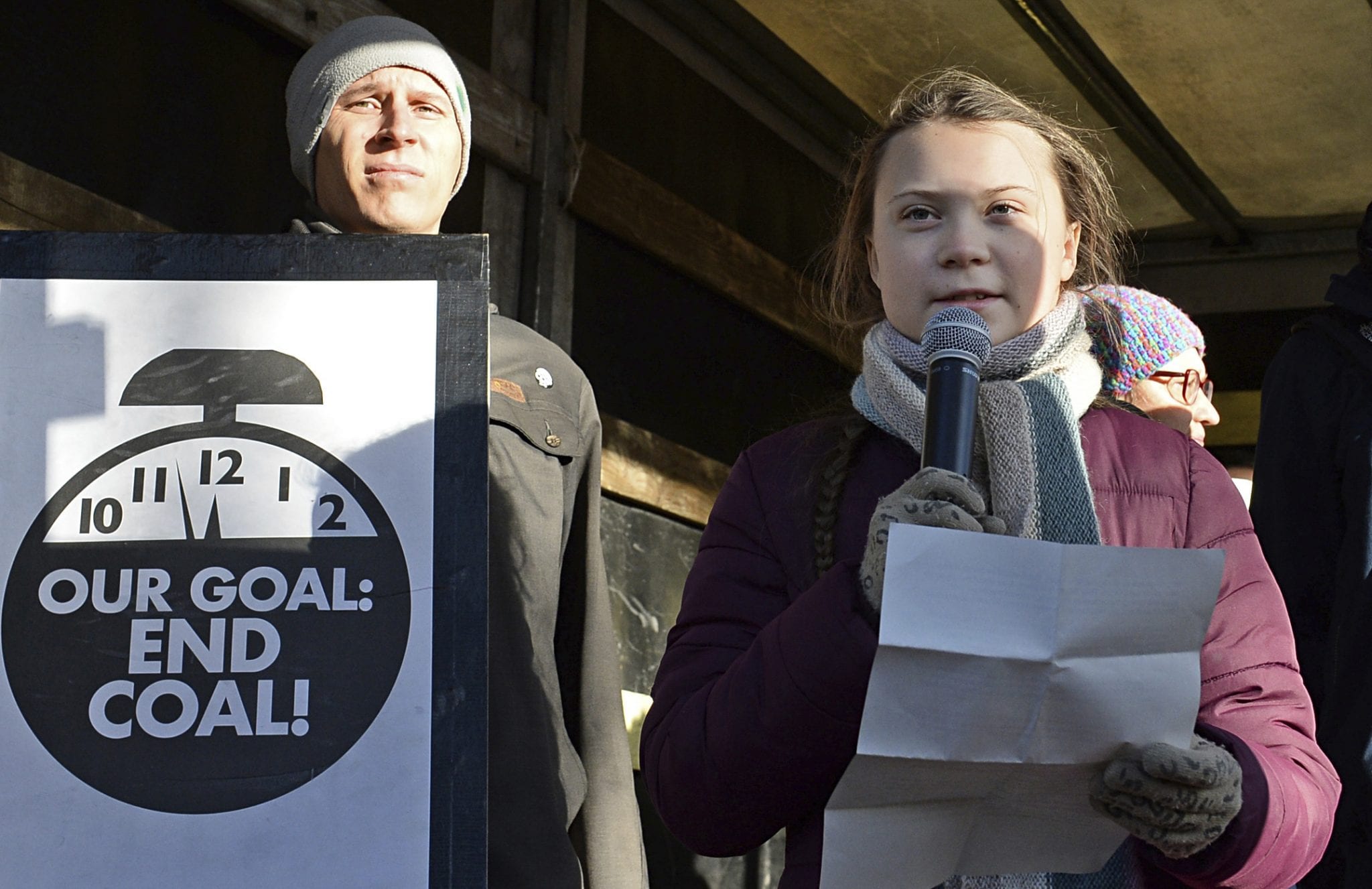 Pope’s greeting of young climate change activist checks all his boxes