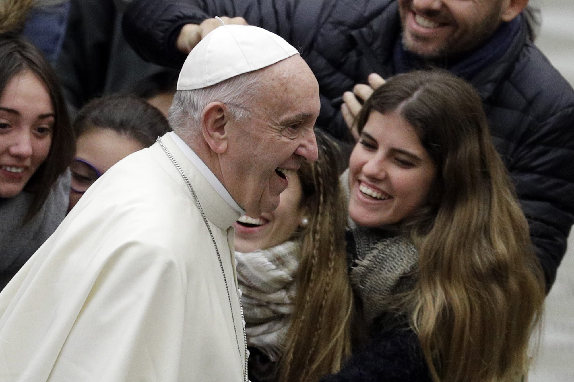 “Pope of Mercy” talks penance in opening public act of 2018