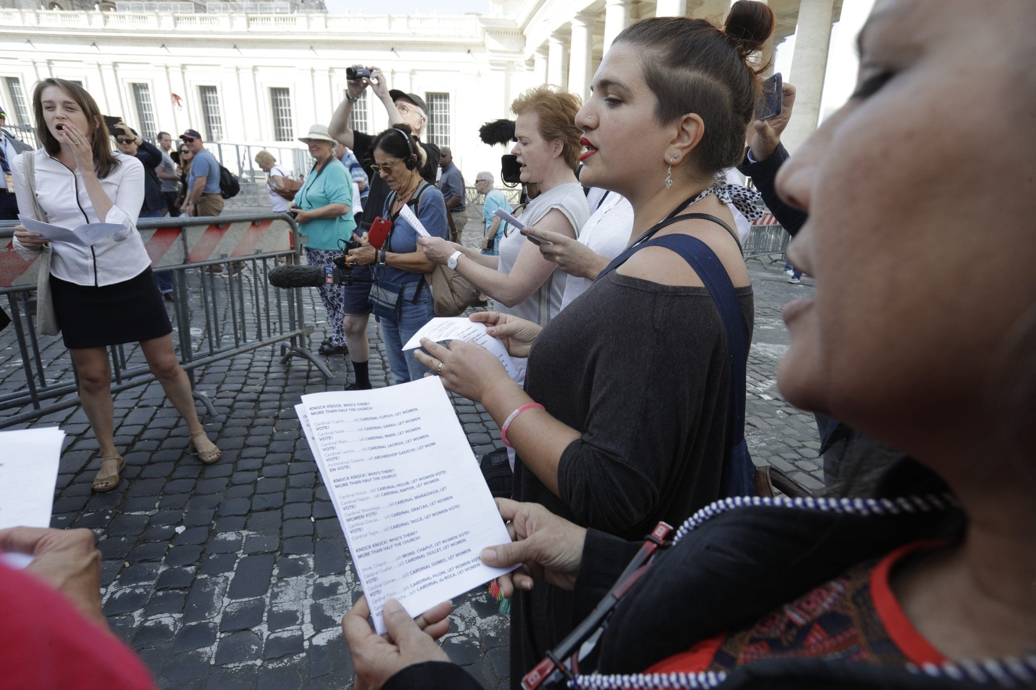 Around Synod of Bishops, women press for greater space