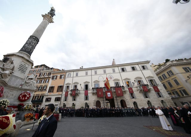 Immaculate Conception is feast of hope for sinners, pope says