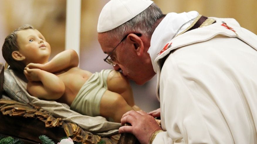 Now as always, the Christ child is a sign of contradiction