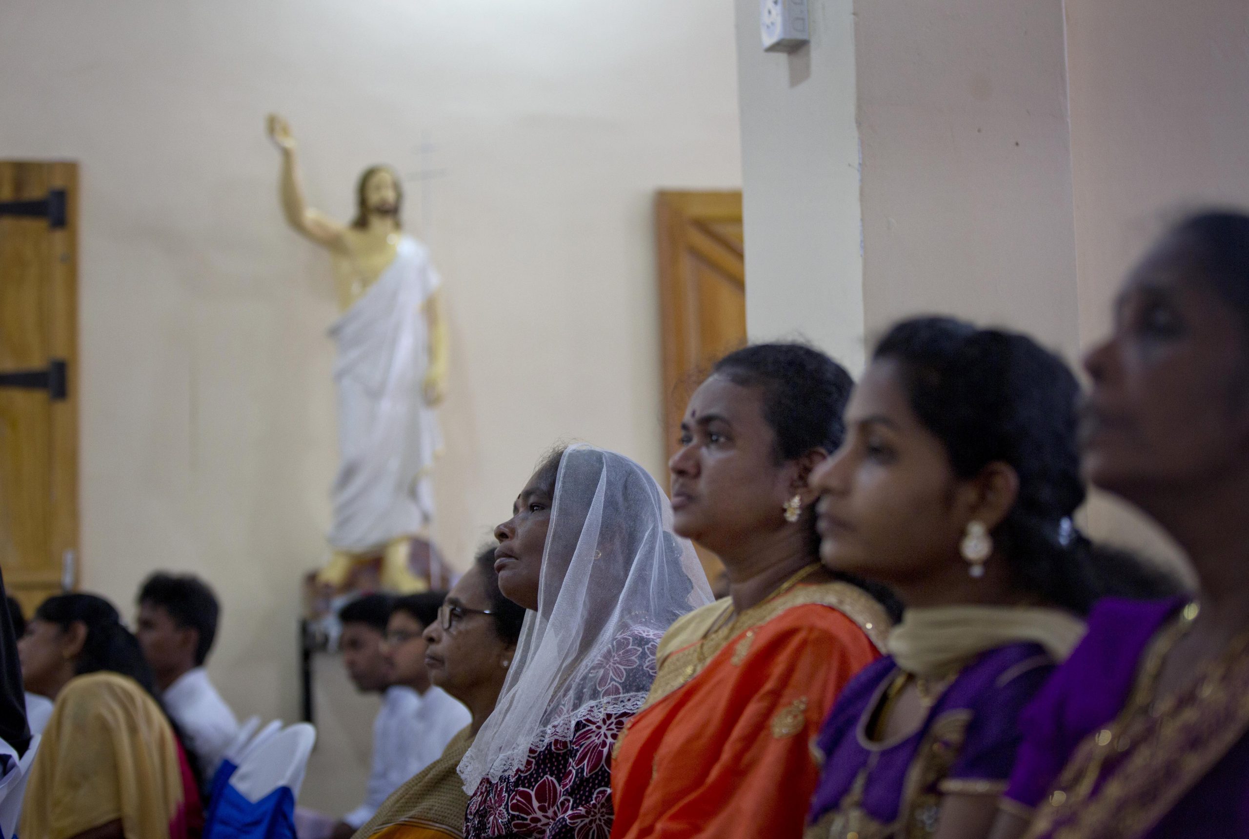 Rural Catholic church defies Sri Lanka threats, holds Mass