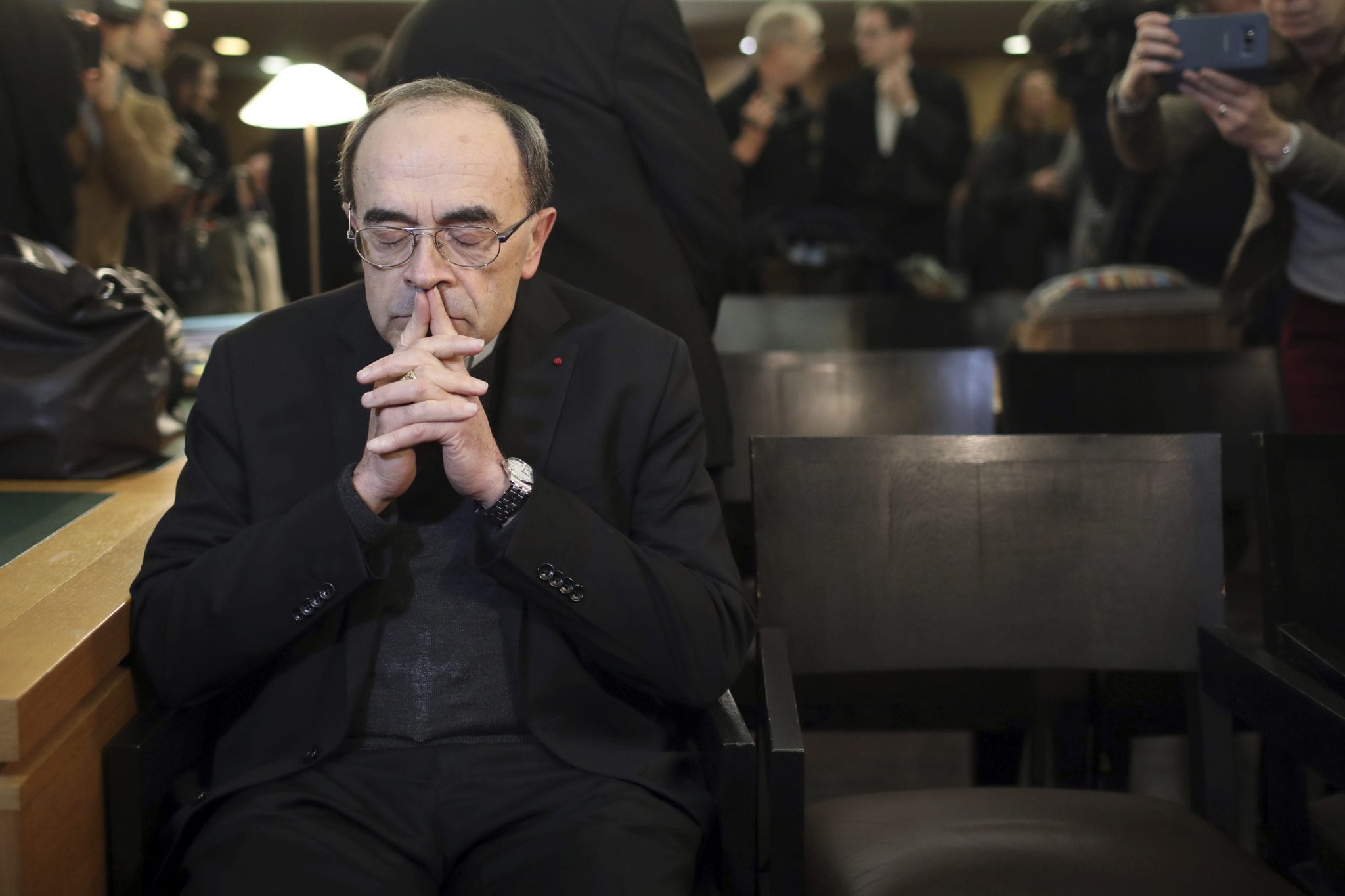 Cardinal on trial in France’s biggest church sex abuse trial