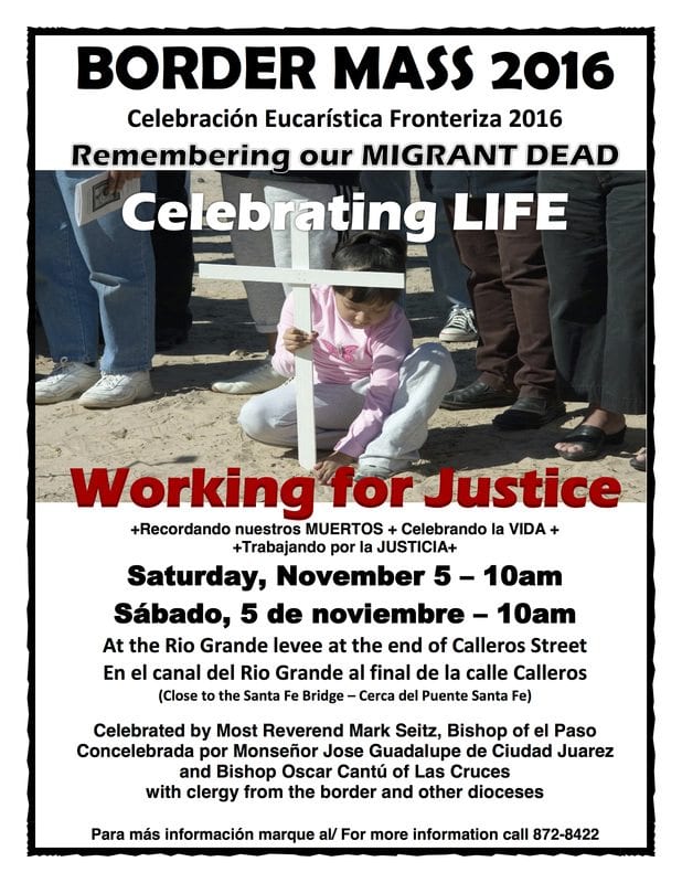 Dioceses on US/Mexico border to hold Mass for migrants