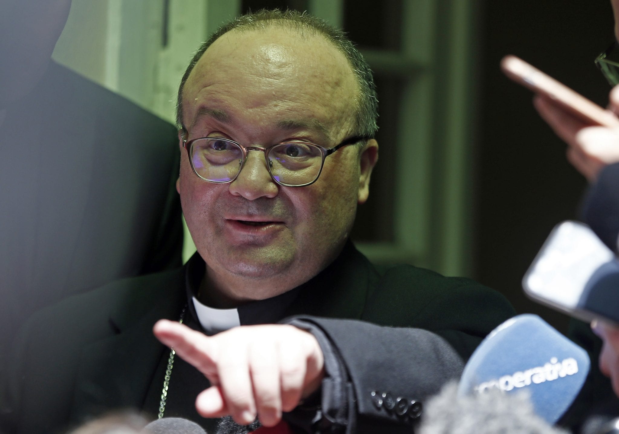 Bishop at heart of abuse cover-up claims testifies in Chile