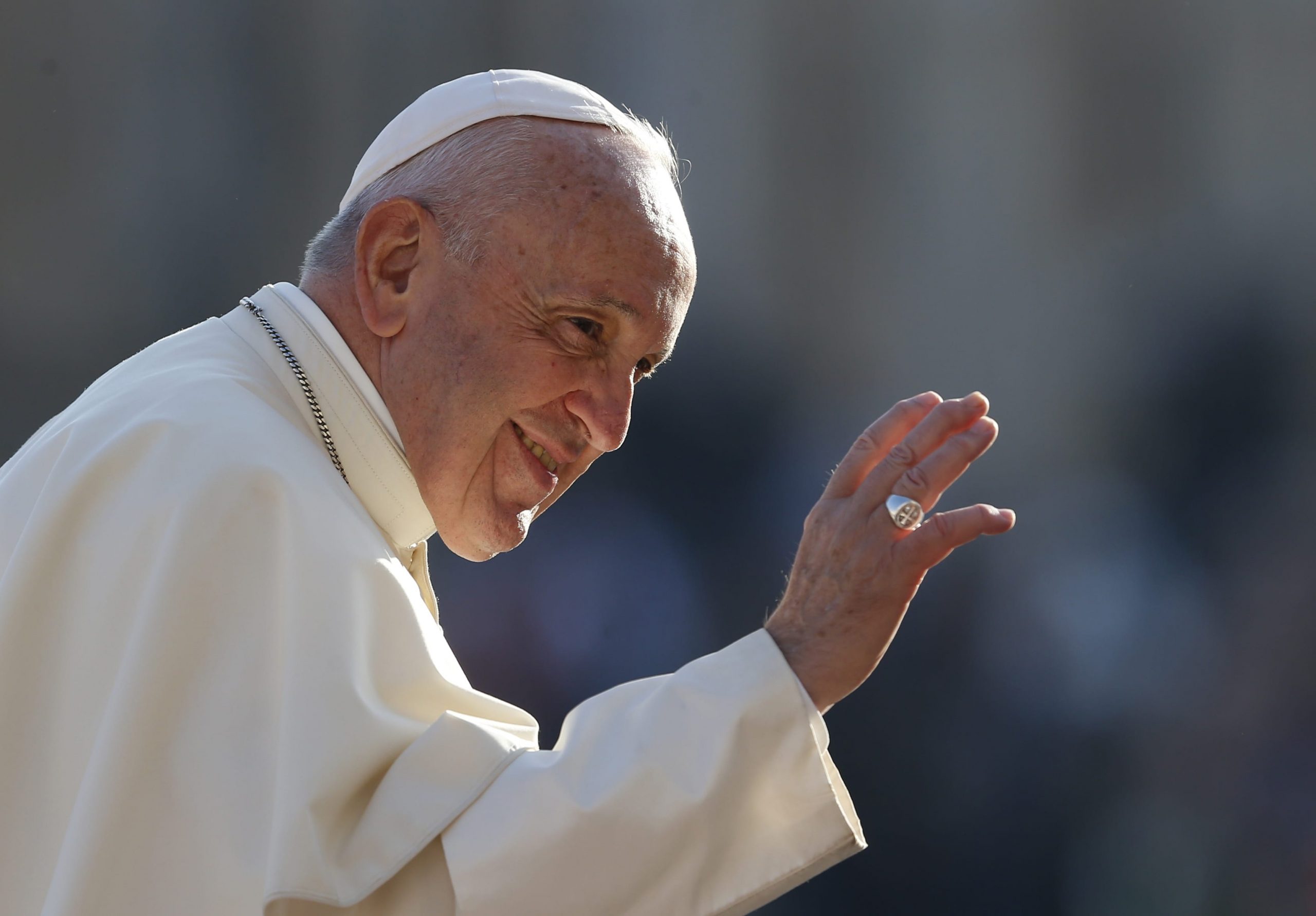 Church faces conflicts with help of Holy Spirit, pope says at audience