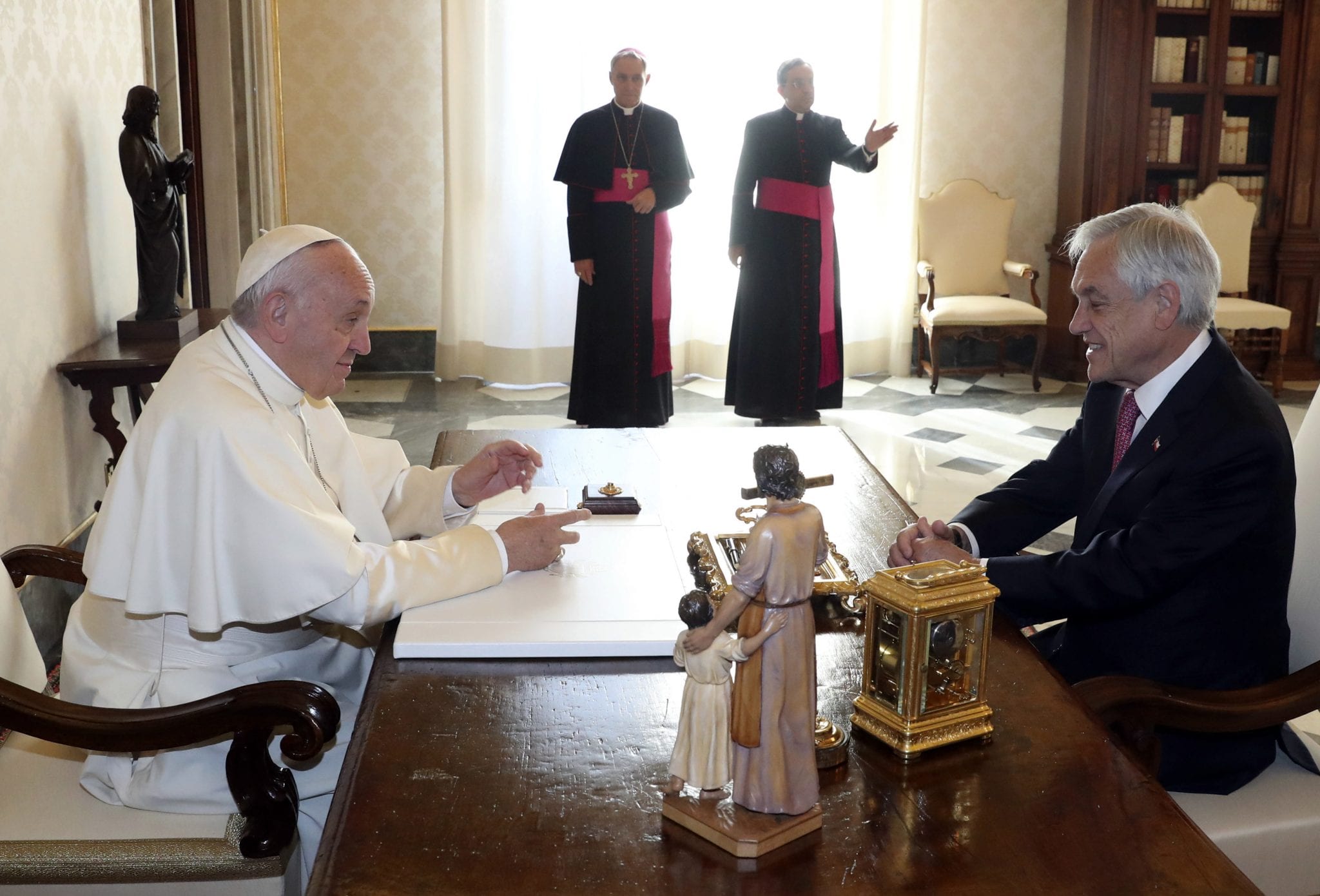 World’s oldest living bishop, who is uncle of Chile’s president, accused of abuse