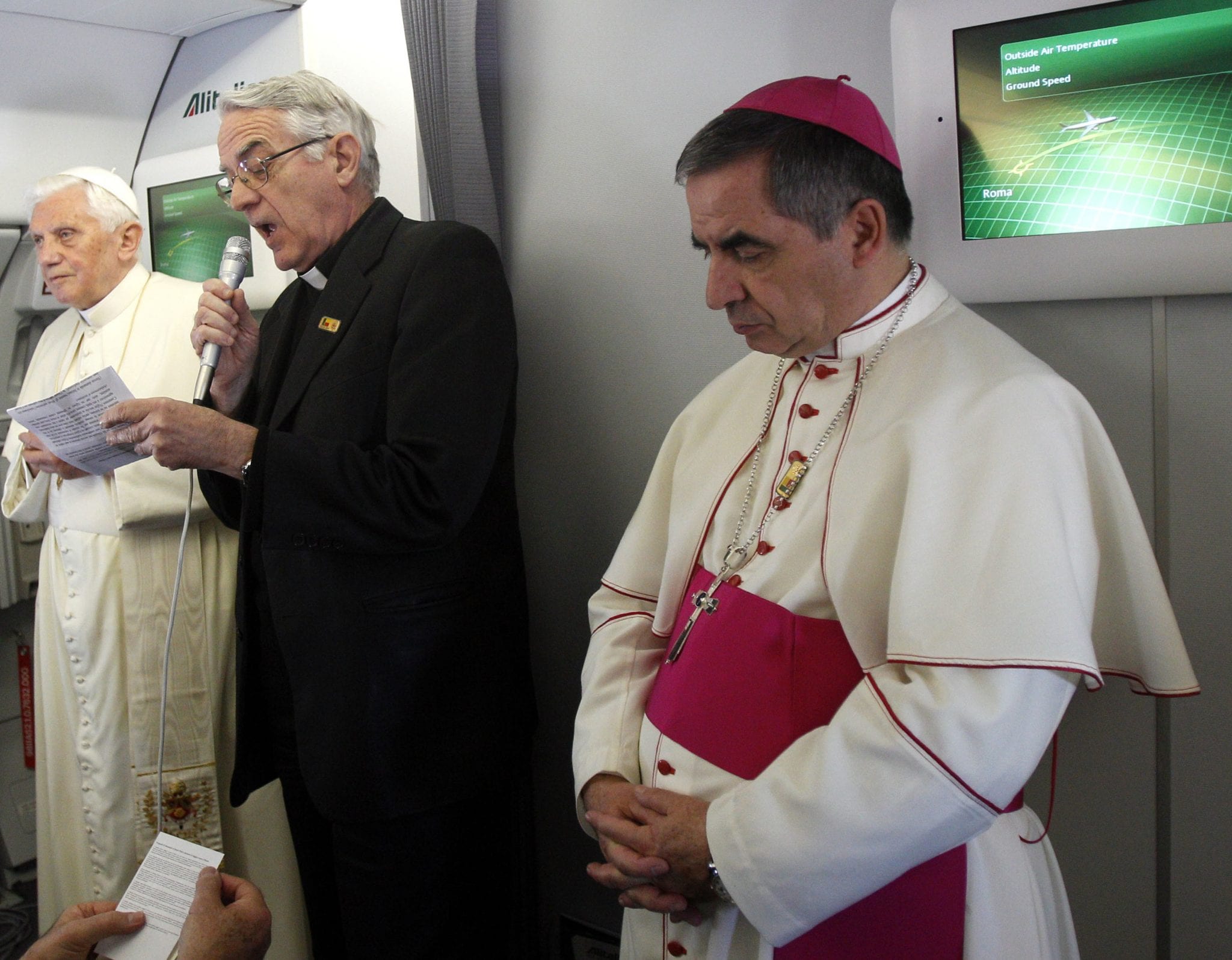 Top Vatican cardinal says Benedict is only trying to help Francis