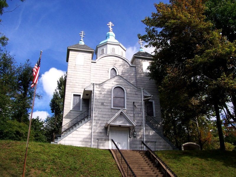 Church in Pennsylvania defies the curse of a coal fire