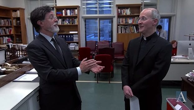 Watch: Stephen Colbert talks about his faith