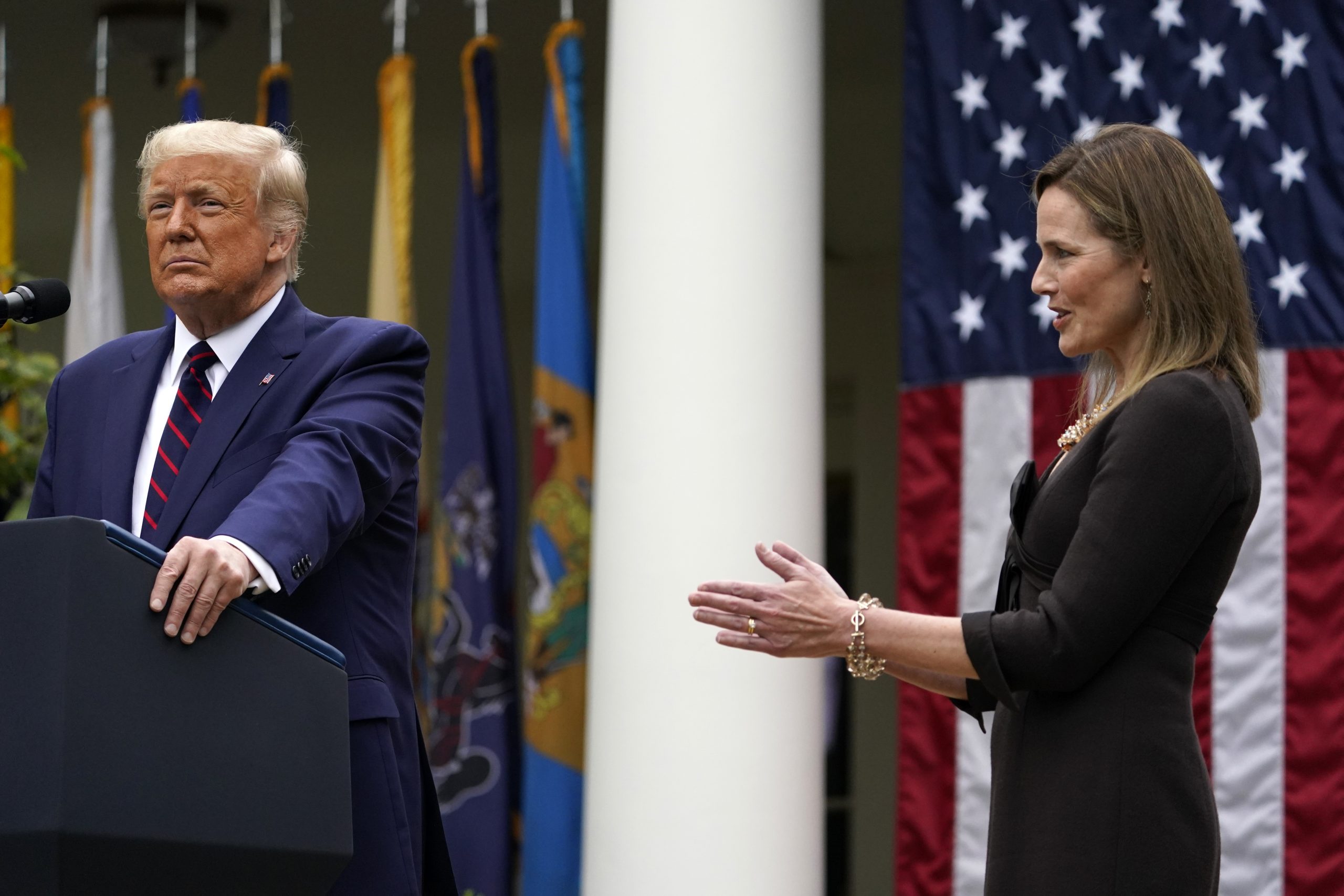Trump caps judiciary remake with choice of Barrett for court