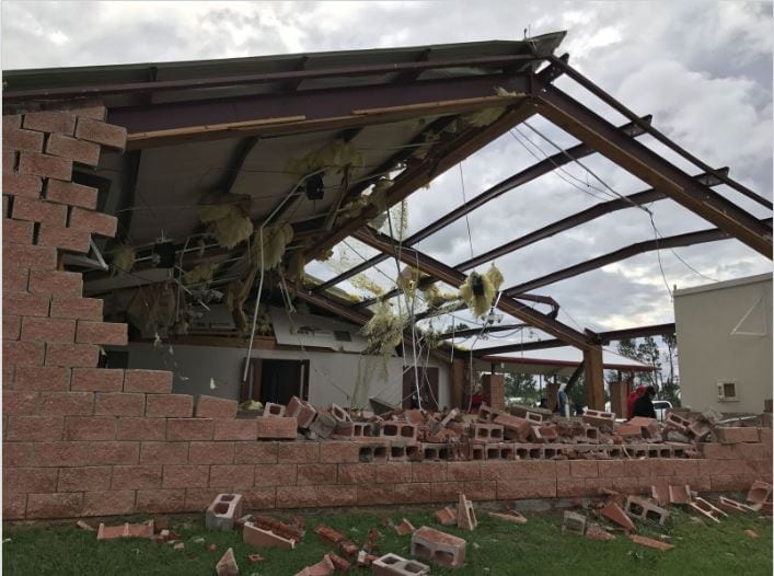 A Texas parish keeps faith after a tornado destroys the church