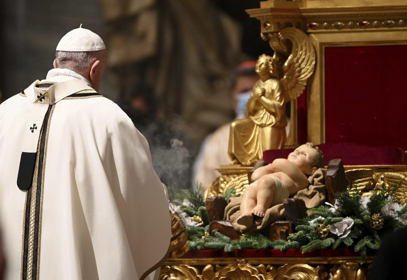 Pope on Christmas calls Covid vaccines ‘light of hope,’ urges access for the poor