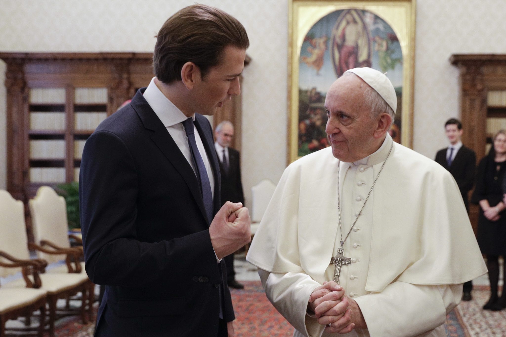 Pope, Austrian leader discuss migration, nuclear disarmament
