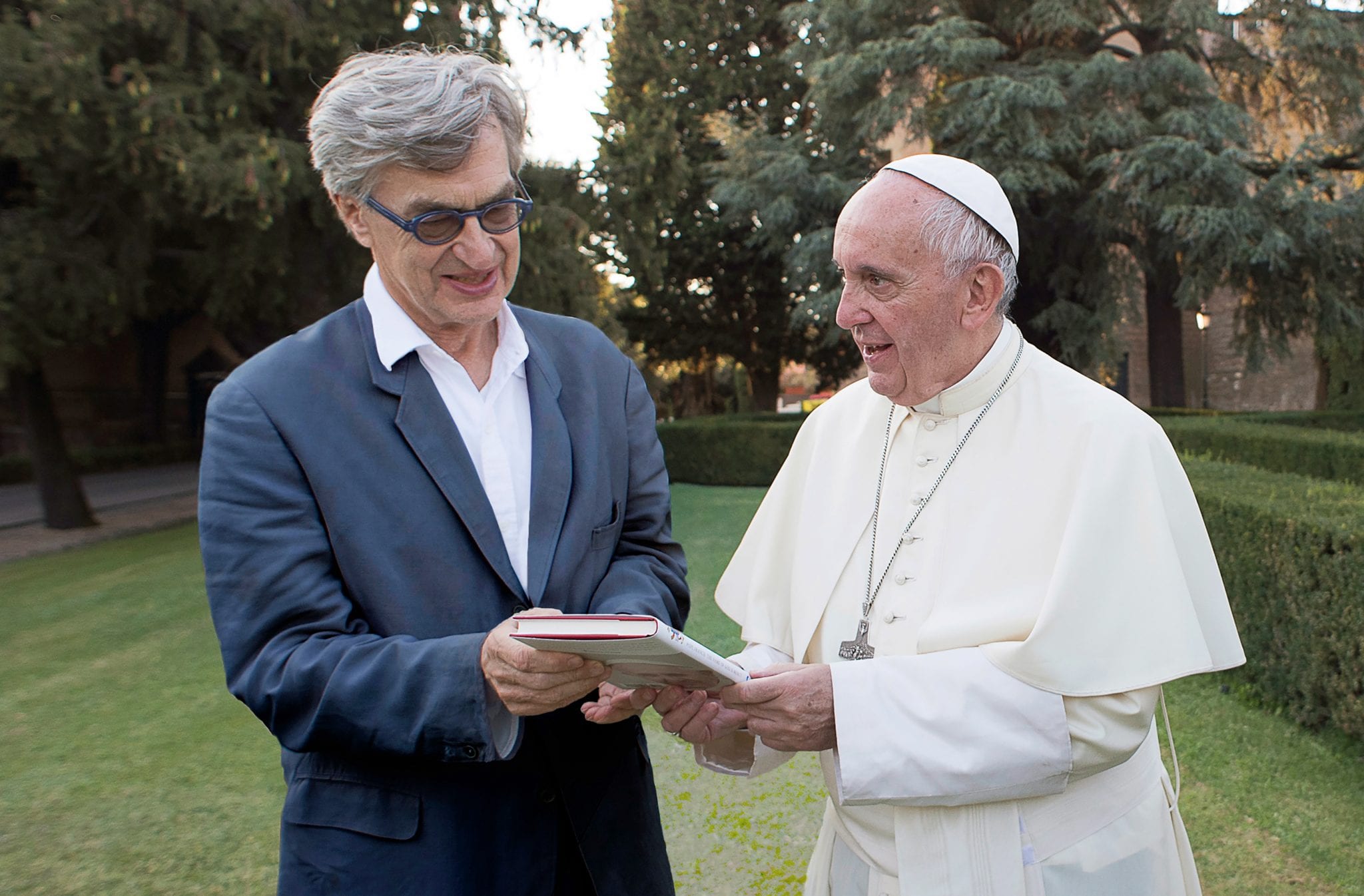 Pope gets an unprecedented close-up, courtesy of Wim Wenders