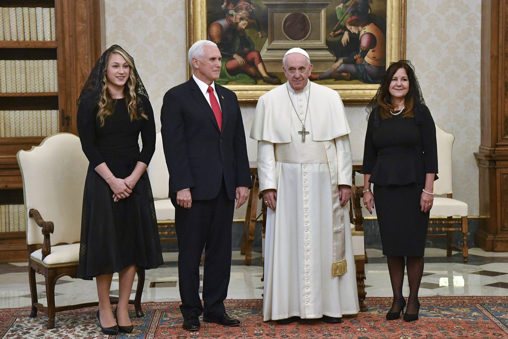 US Vice President Pence to Pope Francis: you made me a hero