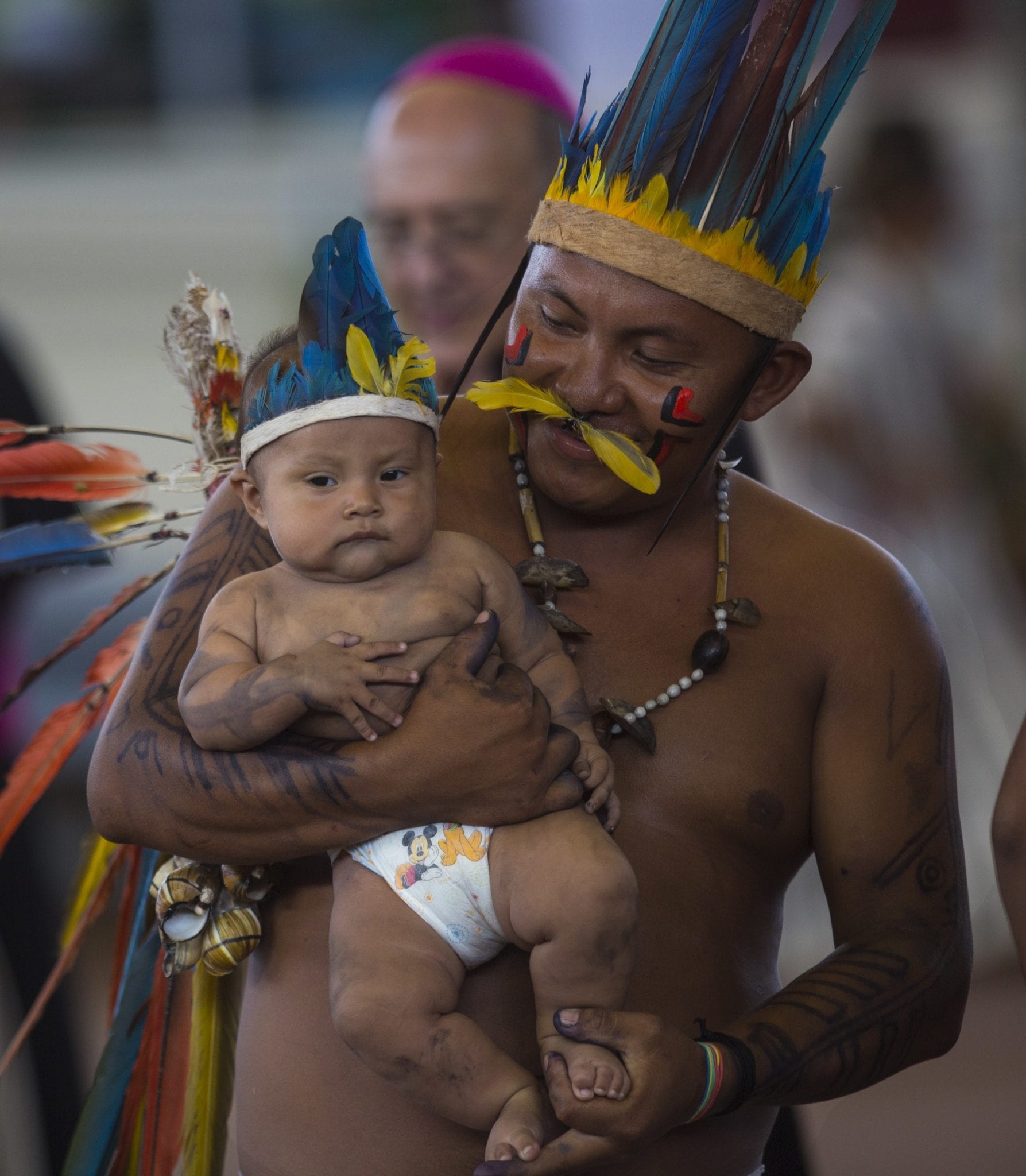 Pope in Amazon urges seamless defense of life, earth and cultures
