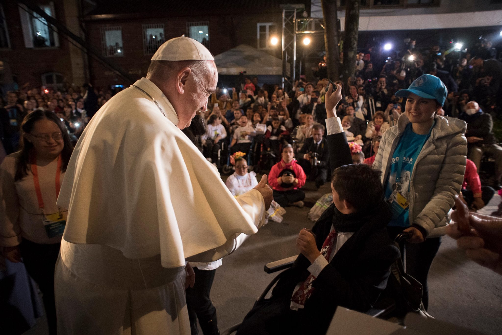 Pope in Colombia: No life can be discarded, every life is a treasure