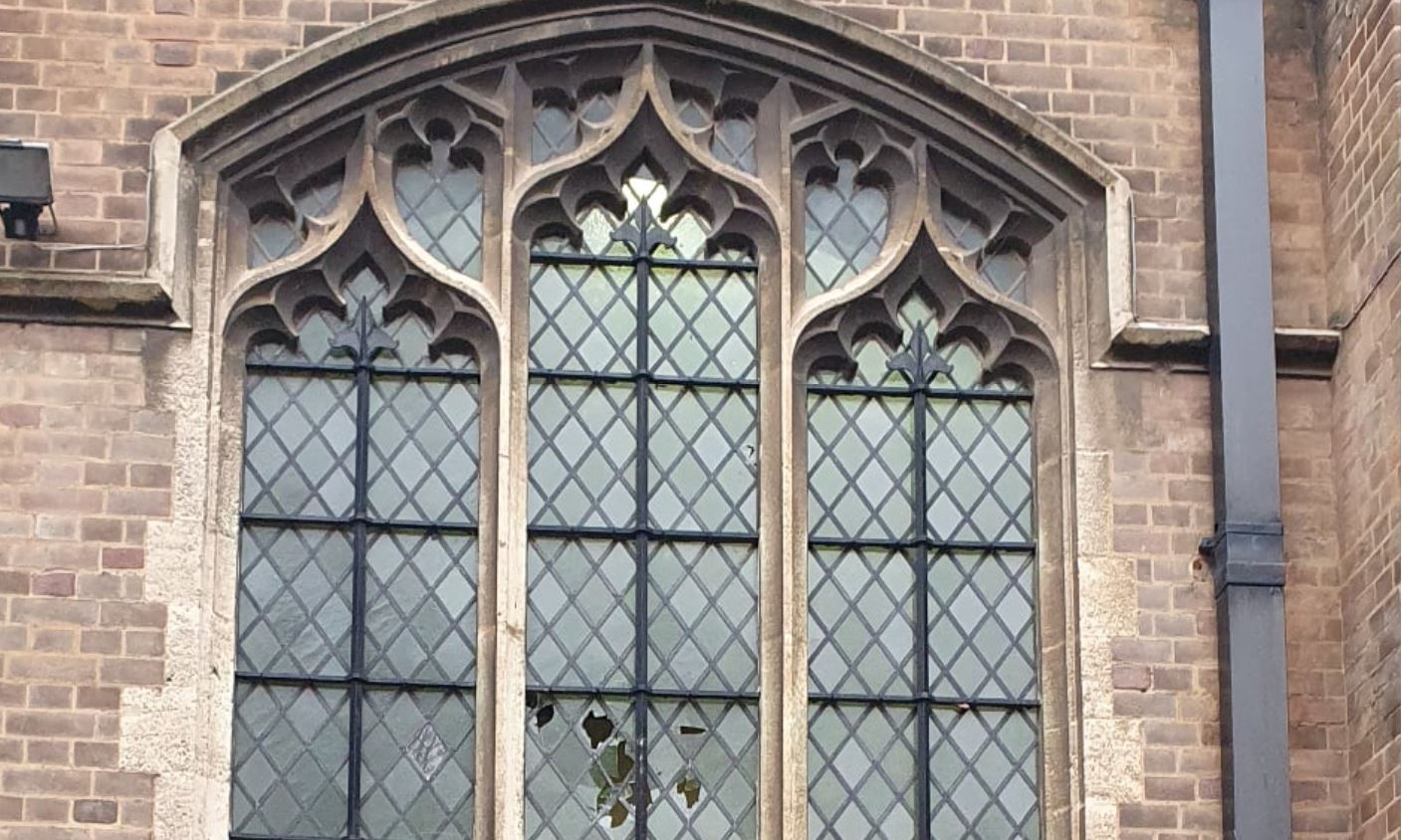 English Catholic church vandalism by man complaining about ‘parasitic Christians’