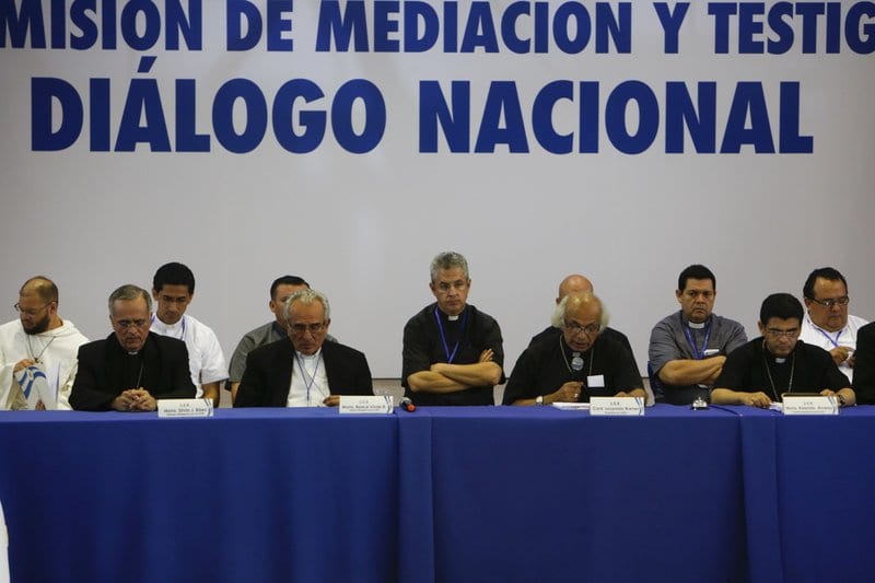 Nicaragua cardinal says talks at impasse, suspended indefinitely