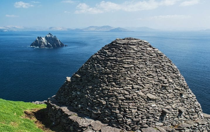 'Star Wars' fever extends to an ancient Irish island