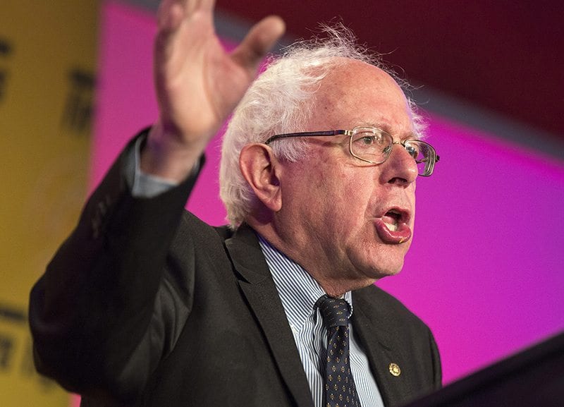 Bernie Sanders slams big banks for engaging in 'usury'