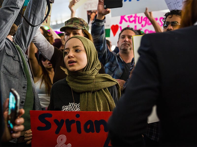Half sib? Welcome. Fiance? Not so fast. New travel ban rules decried as illogical
