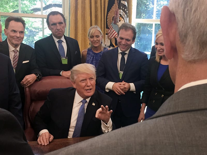 Evangelical leaders discussed transgender military ban with Trump