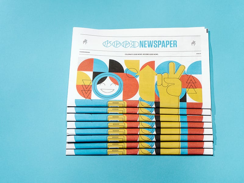 Good news! Faith motivates Kickstarter for newspaper to print hopeful headlines