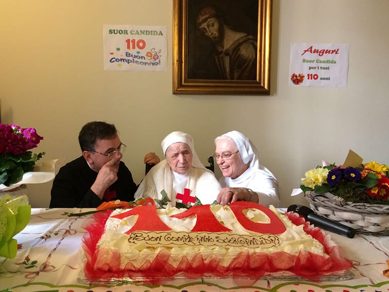 Oldest Italian nun says love is the secret to life