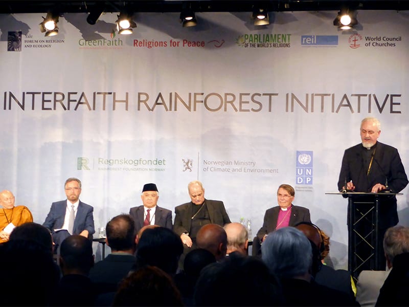 Religious and indigenous leaders seek to save rainforests