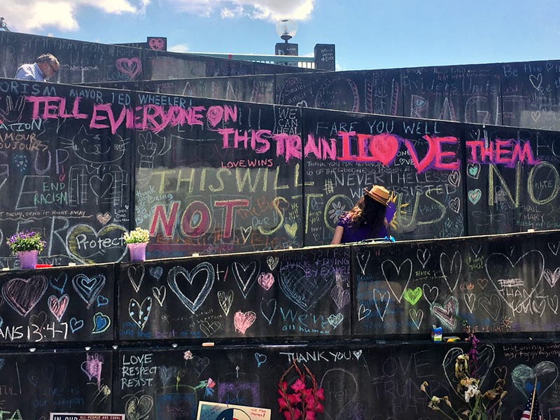 Portlanders respond to killings with prayer and eclectic spirituality