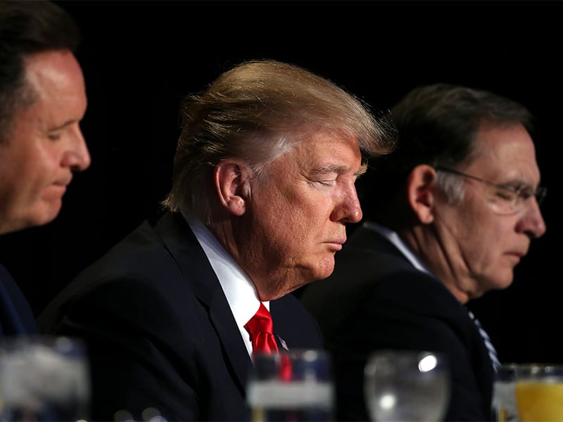 Trump vows to let churches engage in politics