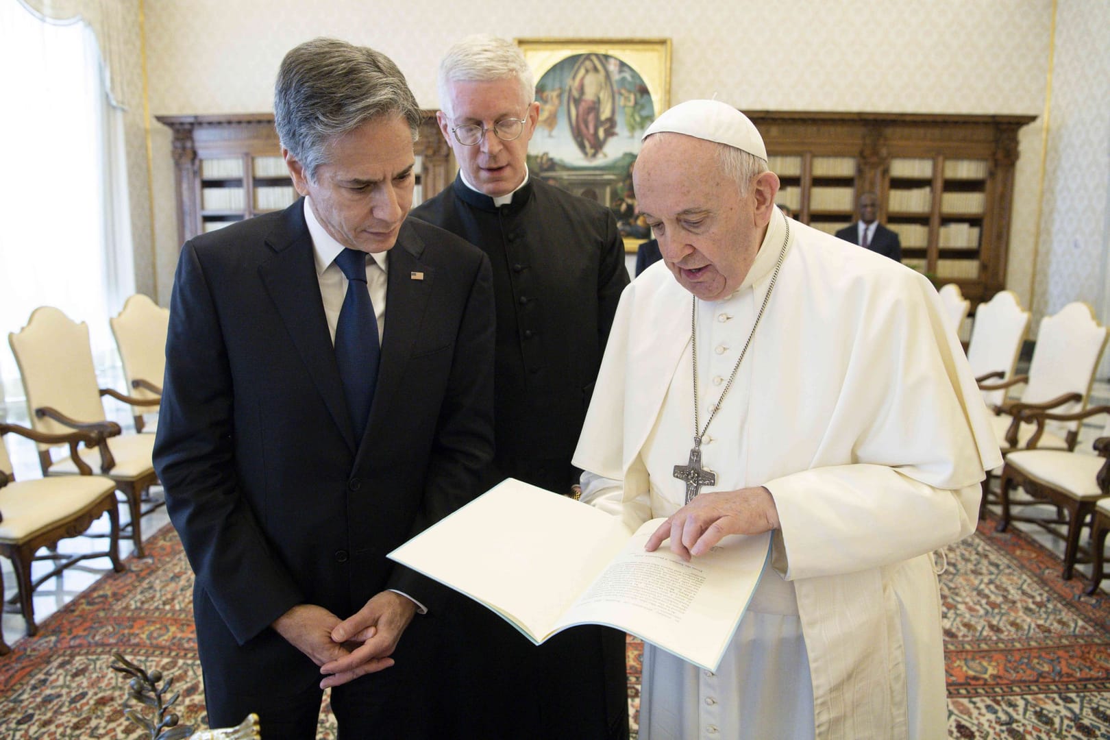 Top Biden aide praises ‘strong leadership’ of pope after Vatican meeting