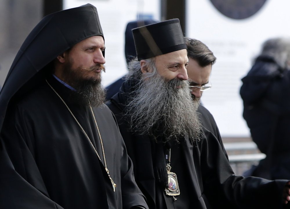 Ethnic tensions flare up in Montenegro over church ceremony