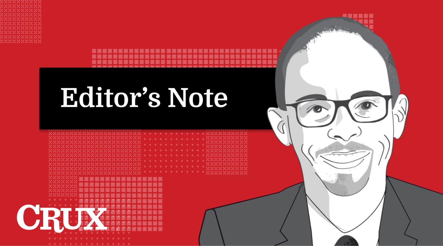 A note to our readers about Crux