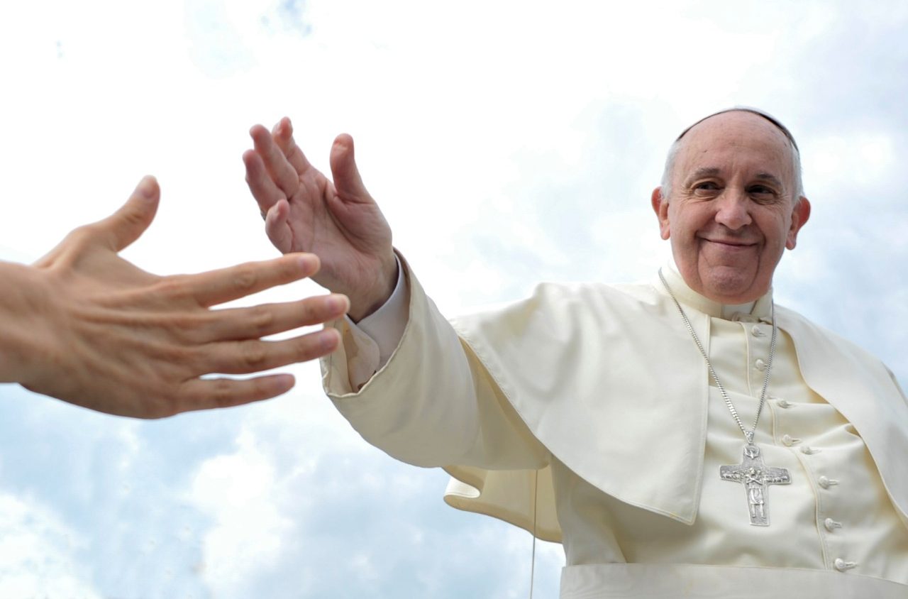 In meeting with prisoners, Francis says ‘we all make mistakes’