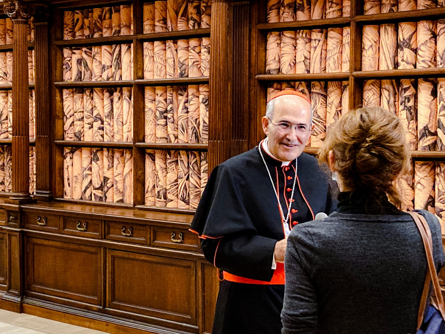 Vatican Library opens to public with old-new art space