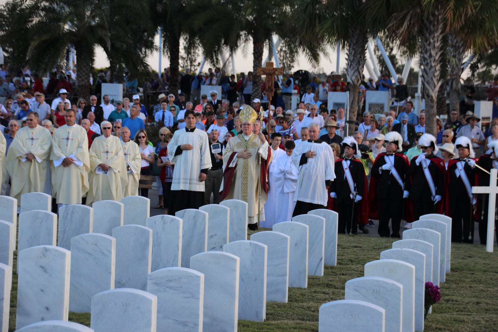 Veterans Day Mass returns to Sarasota National Cemetery after virtual 2020 celebration