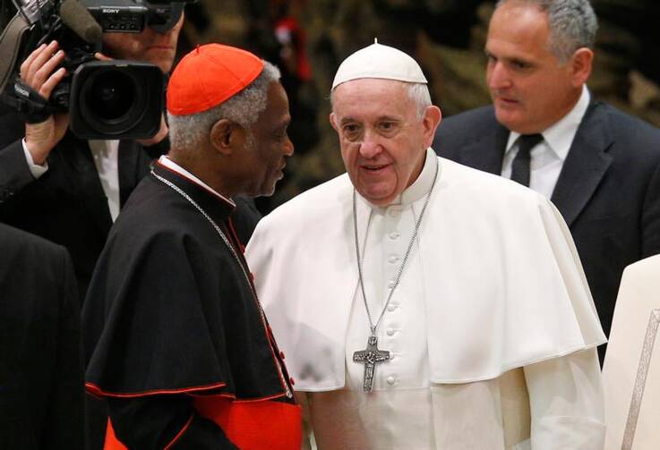 Pope accepts Turkson resignation amid rumors of department tensions