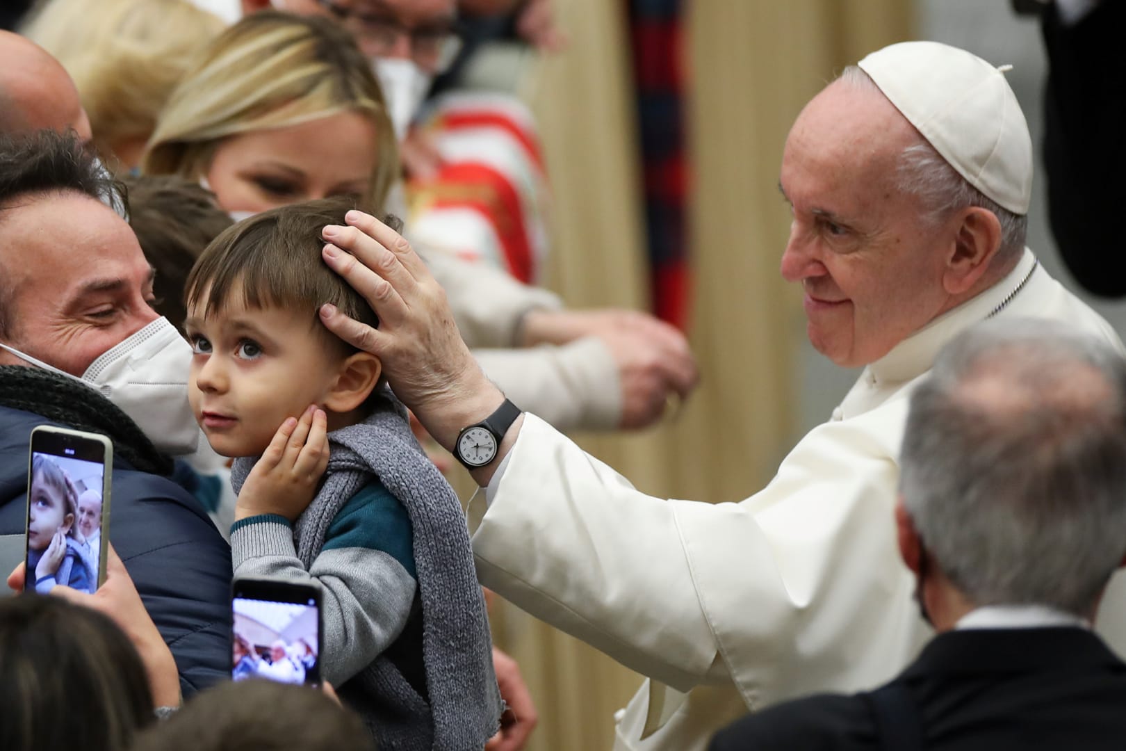 God can act in unexpected ways, calling for brave acceptance, pope says