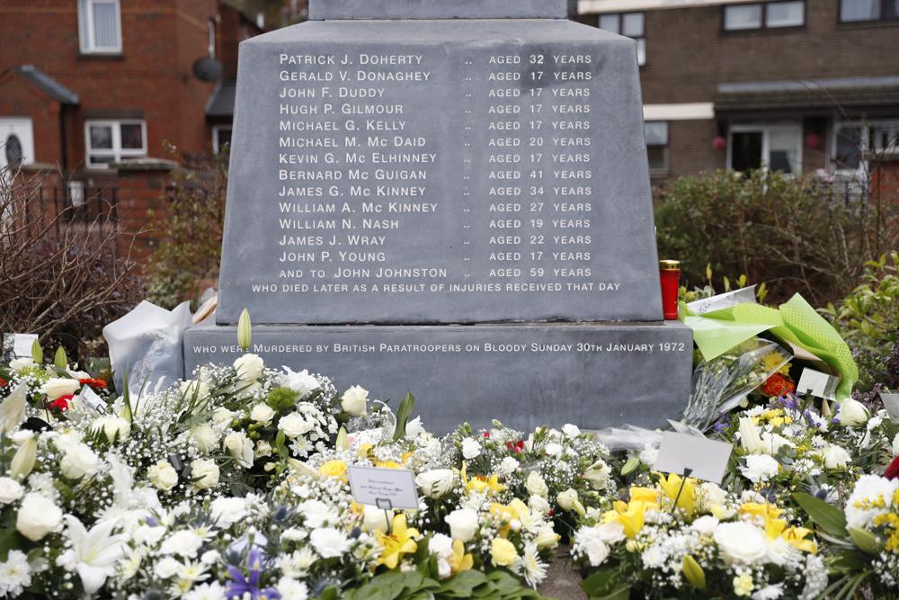 Northern Ireland marks 50 years since Bloody Sunday