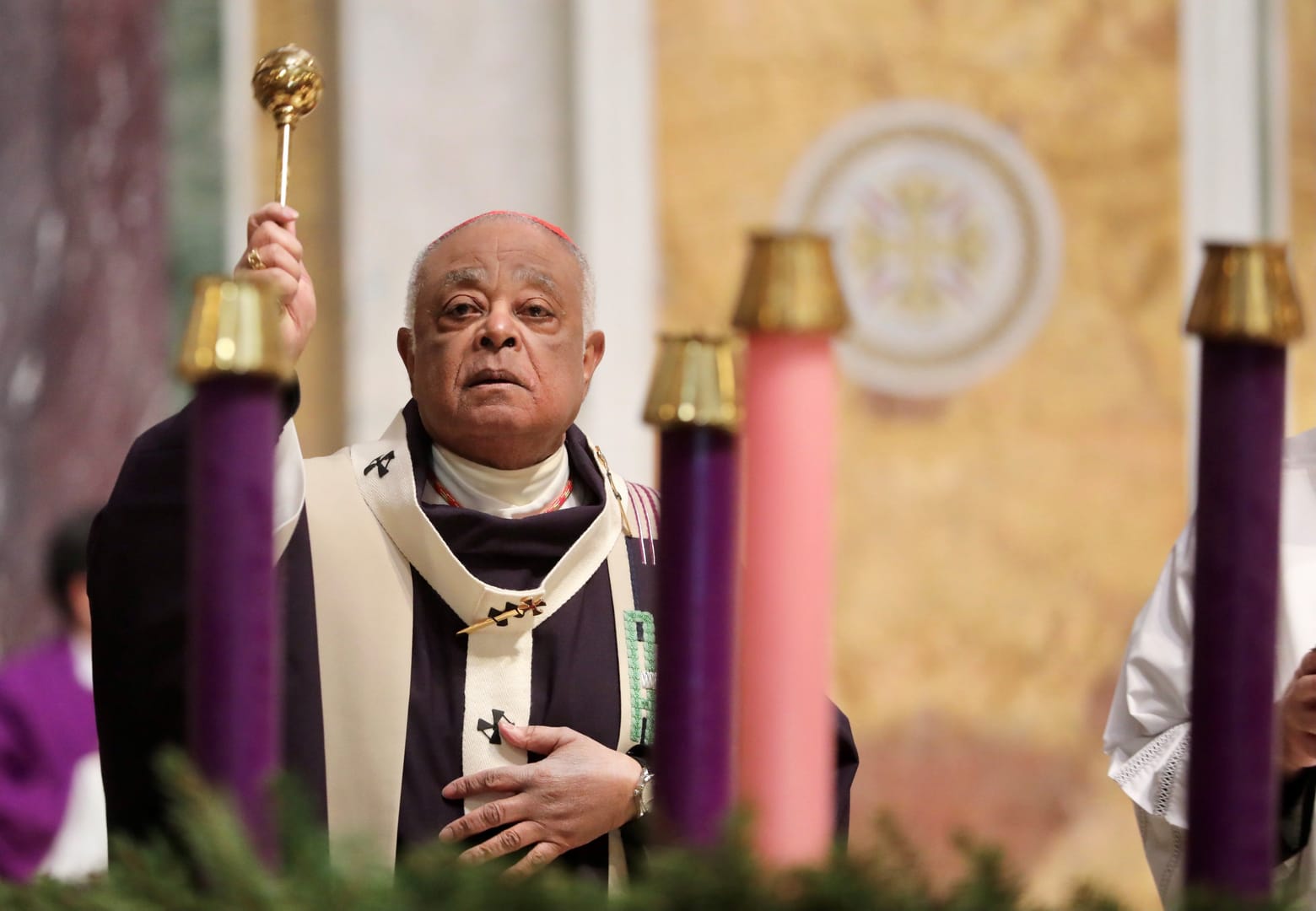 Leader of Washington’s Catholic Archdiocese has COVID-19