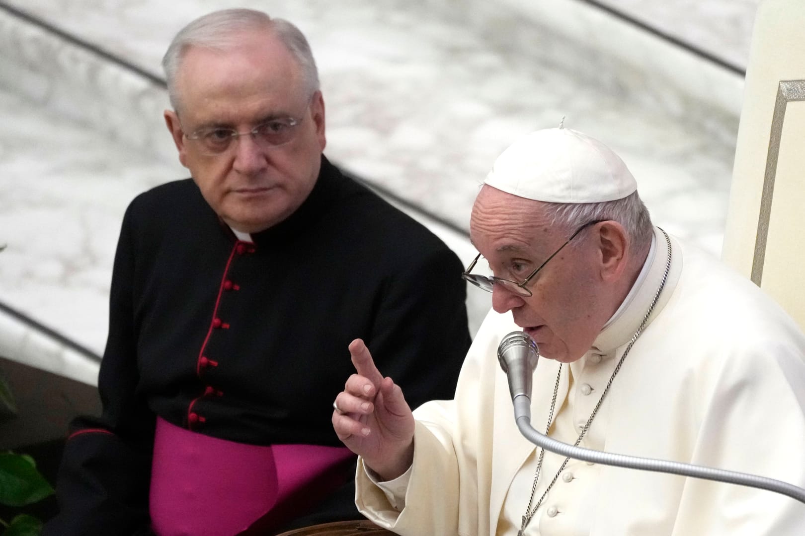 Pope’s peace prayer for Ukraine recalls ancient prophesy