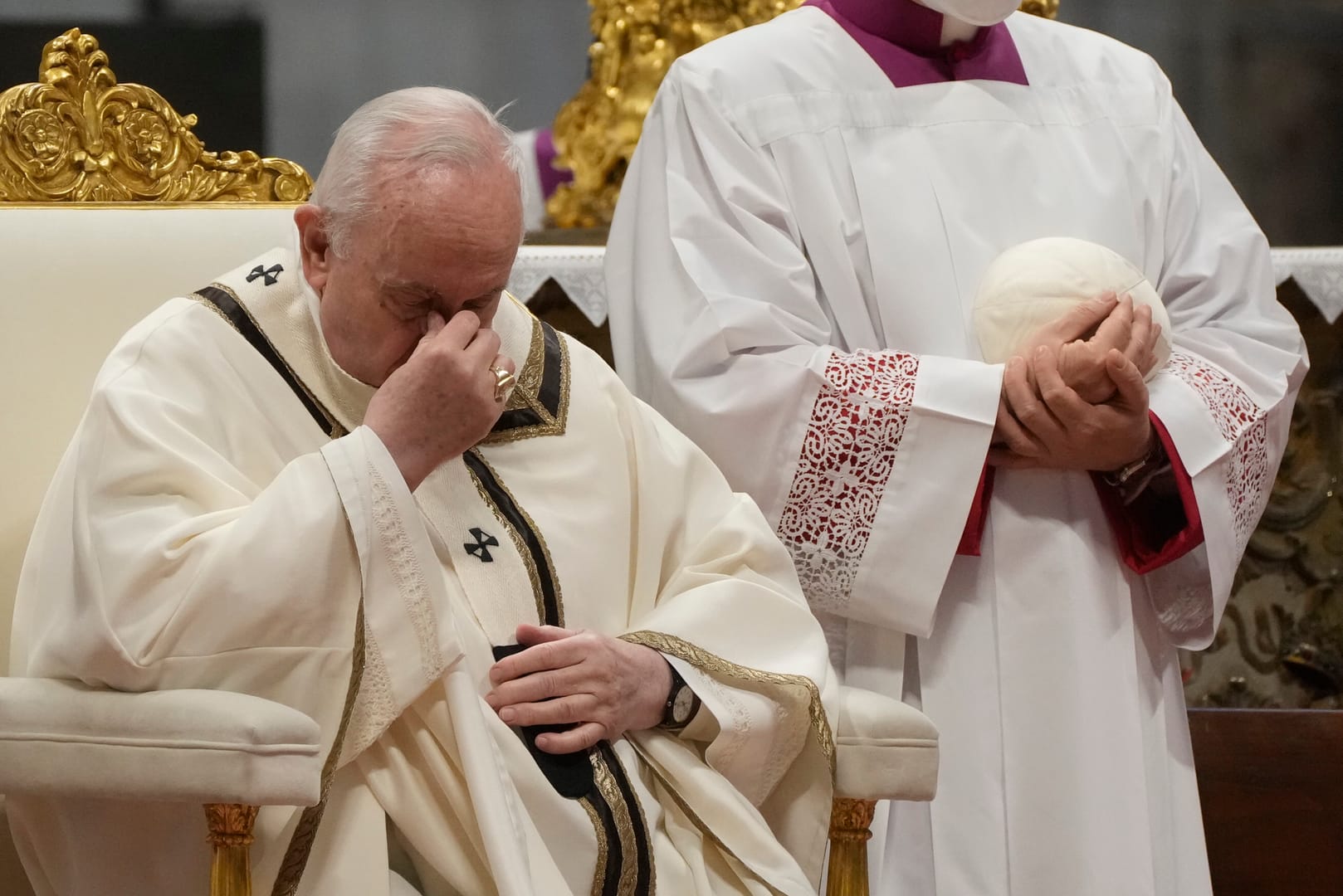 Pope visits Italian prison for Holy Week foot-washing ritual