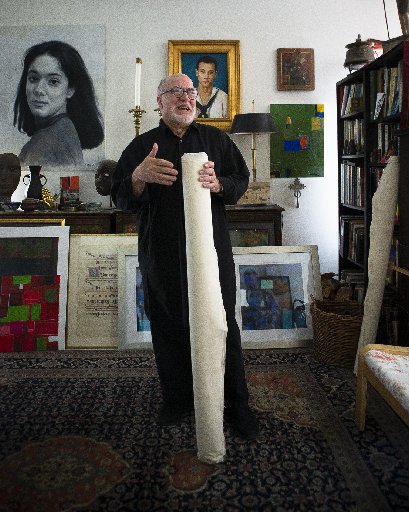 Art deepens faith, says Sulpician priest, who has international following